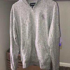 Grey Diamond Hoodless Jacket